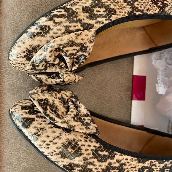 Circus by Sam Edelman Carmen Beige Snake Size 6 - Picture 2 of 6